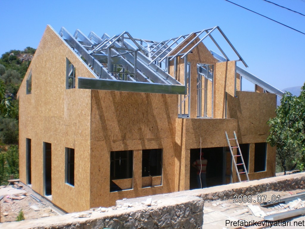 124 m2 Çelik Prefabrik Ev Fiyatları PREFABRİK EV FİYATLARI
